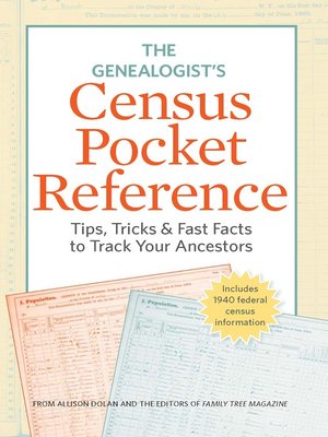 cover image of The Genealogist's Census Pocket Reference